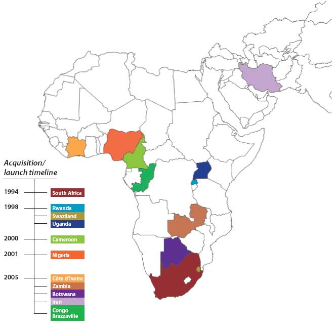MTN footprint